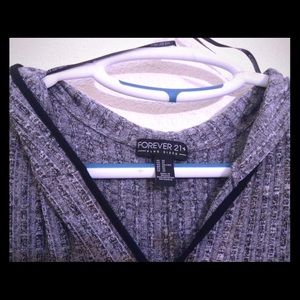 Hooded Sleeveless Sweater Dress